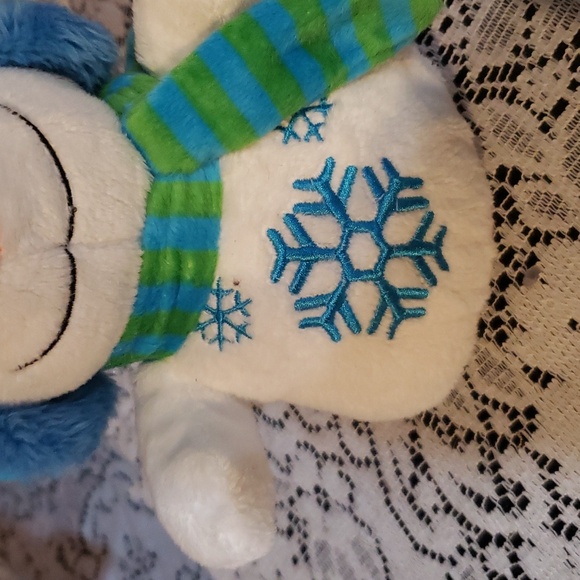 Plush Bear and Snowman Toy. - Picture 4 of 8